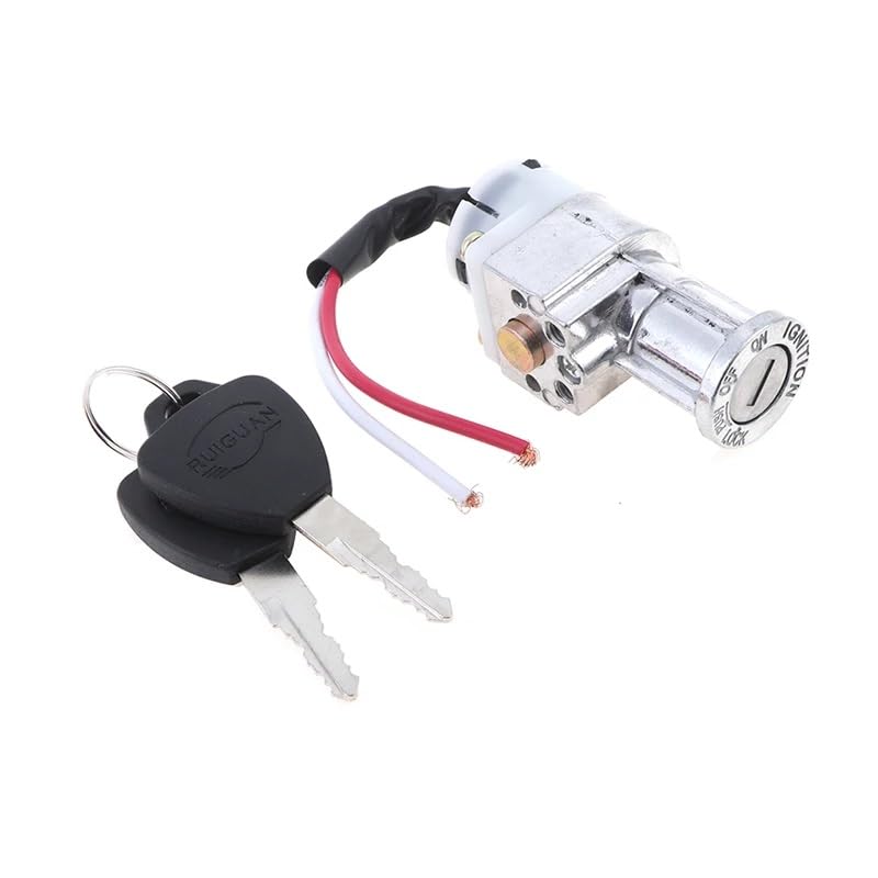 VOGOOPOI Battery Chager Ignition Switch Lock with 2 Keys for Motorcycle Electric Bike Scooter E-Bike Electric Lock Accessories - Image 4